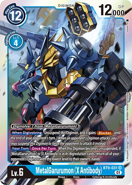 Digimon BT09 Blue Playset